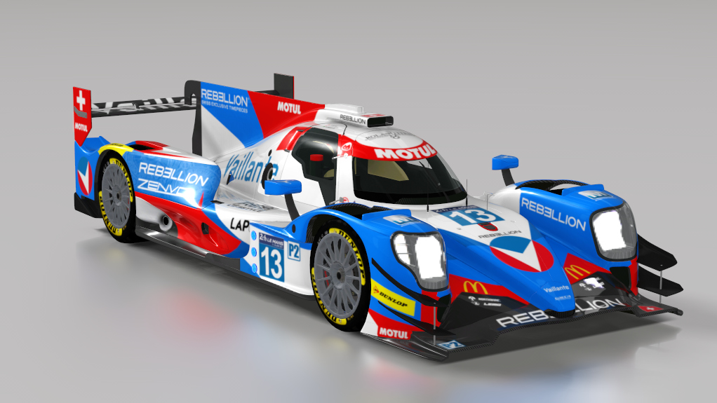 Oreca 07, skin 13_VaillanteRebellion_LM17