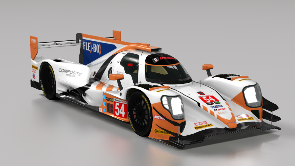 Oreca 07, skin 2018_IMSA_CORE_54