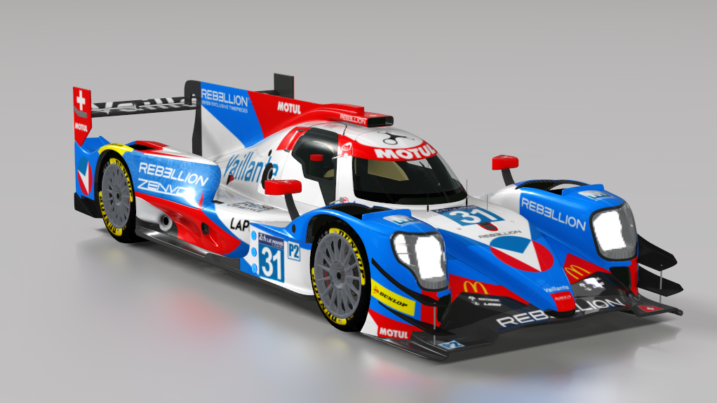 Oreca 07, skin 31_VaillanteRebellion_LM17