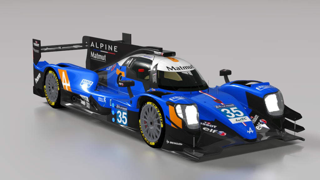 Oreca 07, skin 35_SignatecAlpine_LM17