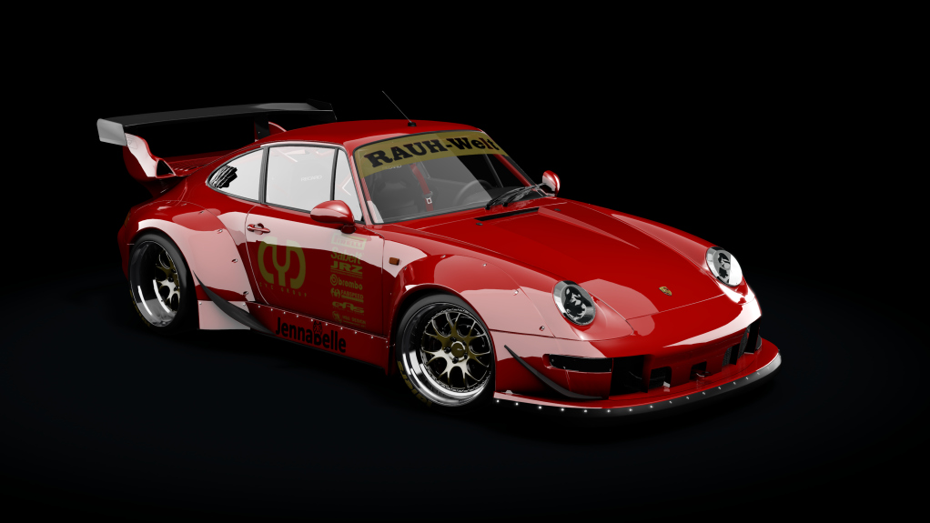 Porsche 911 993 RWB Formula Drift, skin 1_Jennabelle