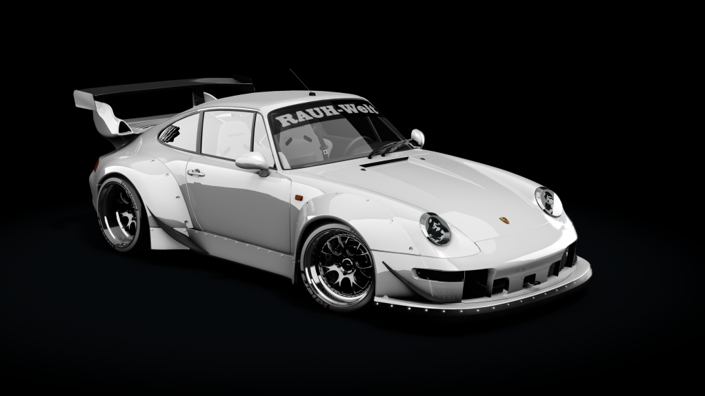 Porsche 911 993 RWB Formula Drift, skin 1_Porsche_White