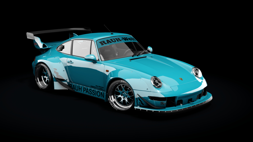 Porsche 911 993 RWB Formula Drift, skin 1_Rauh_Passion