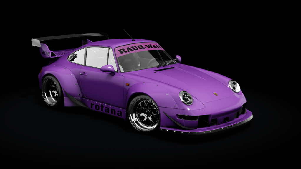 Porsche 911 993 RWB Formula Drift, skin 1_Rotana