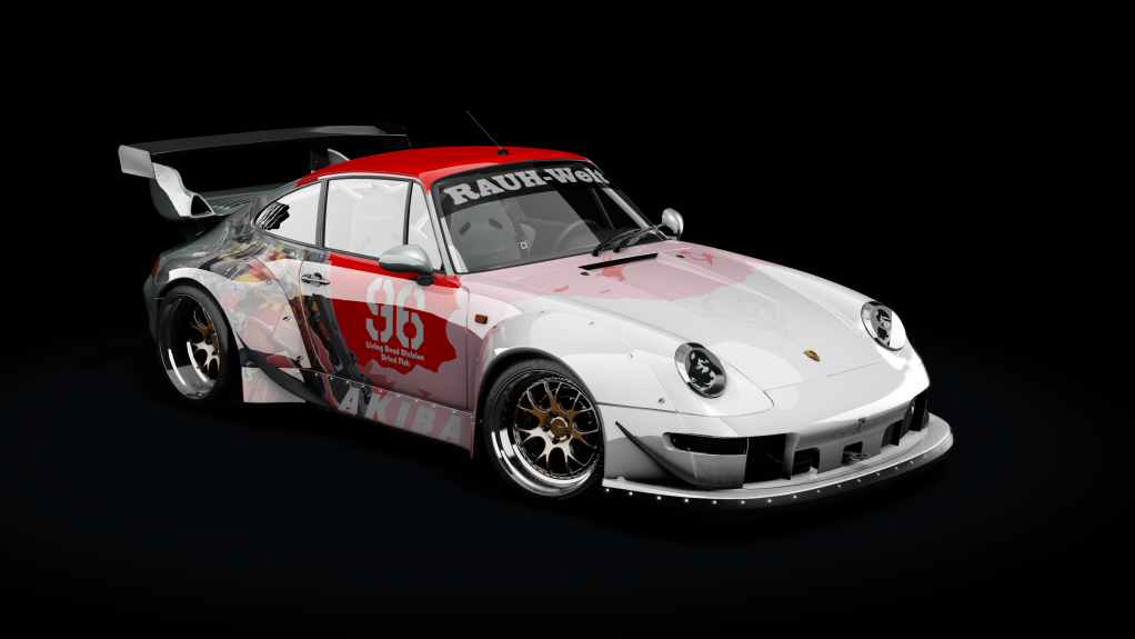 Porsche 911 993 RWB Formula Drift, skin 2_96_Akiba