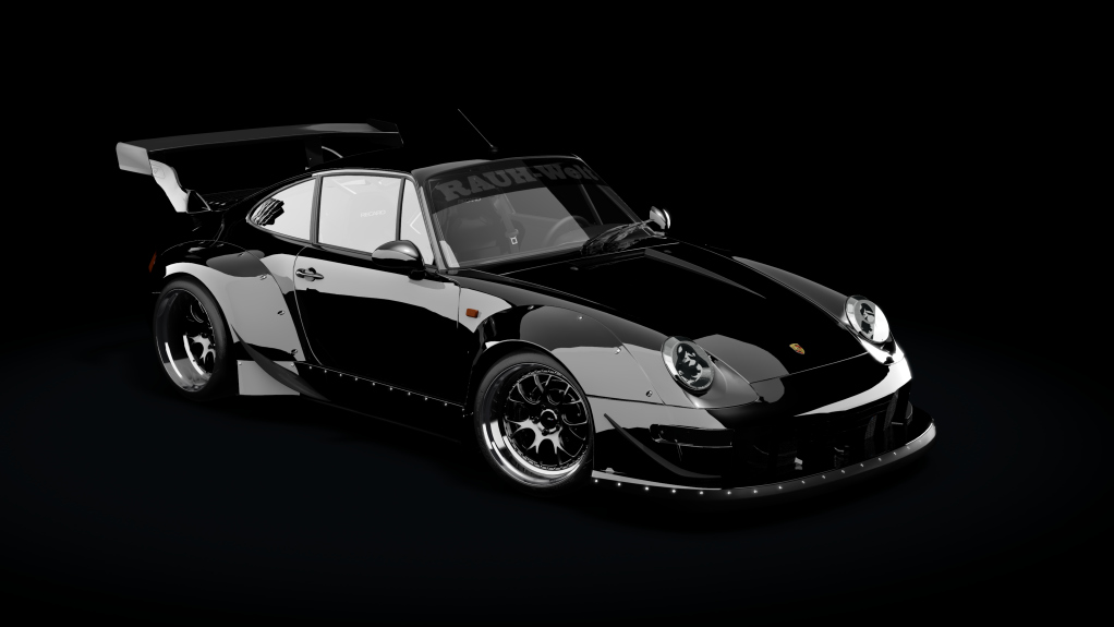 Porsche 911 993 RWB Formula Drift, skin 3_AC_Black