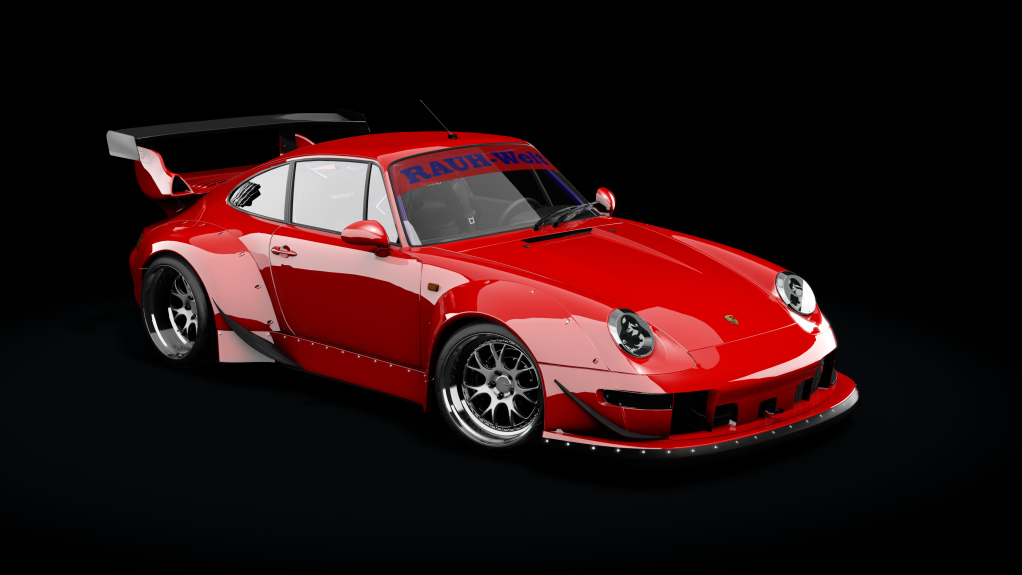 Porsche 911 993 RWB Formula Drift, skin 5_ACR_Red