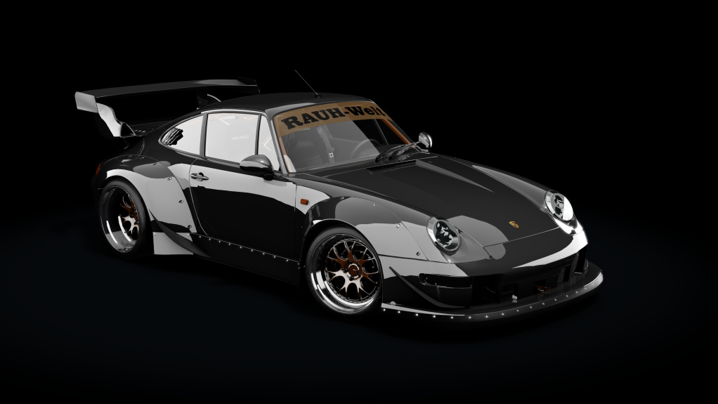 Porsche 911 993 RWB Formula Drift, skin Dark_Grey