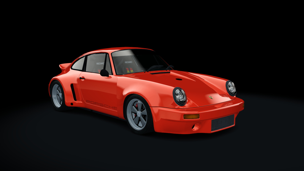 Porsche 911 Singer, skin red