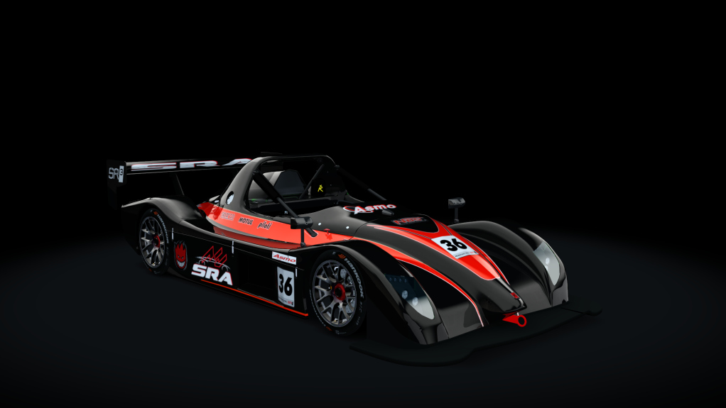 Radical SR3 LHD, skin Asmo-36