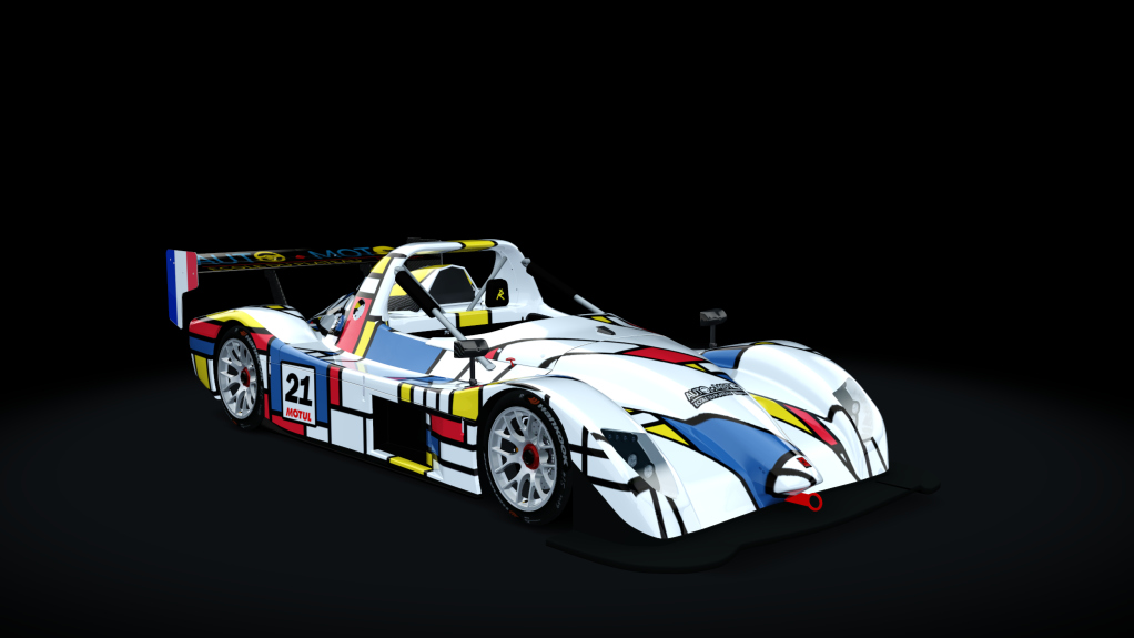 Radical SR3 LHD, skin Team PAC Dorian Binard