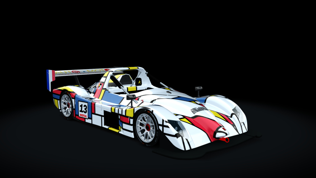 Radical SR3 LHD, skin Team PAC Juste Leblanc