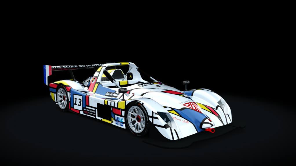 Radical SR3 LHD, skin Team_PAC_DdAsH