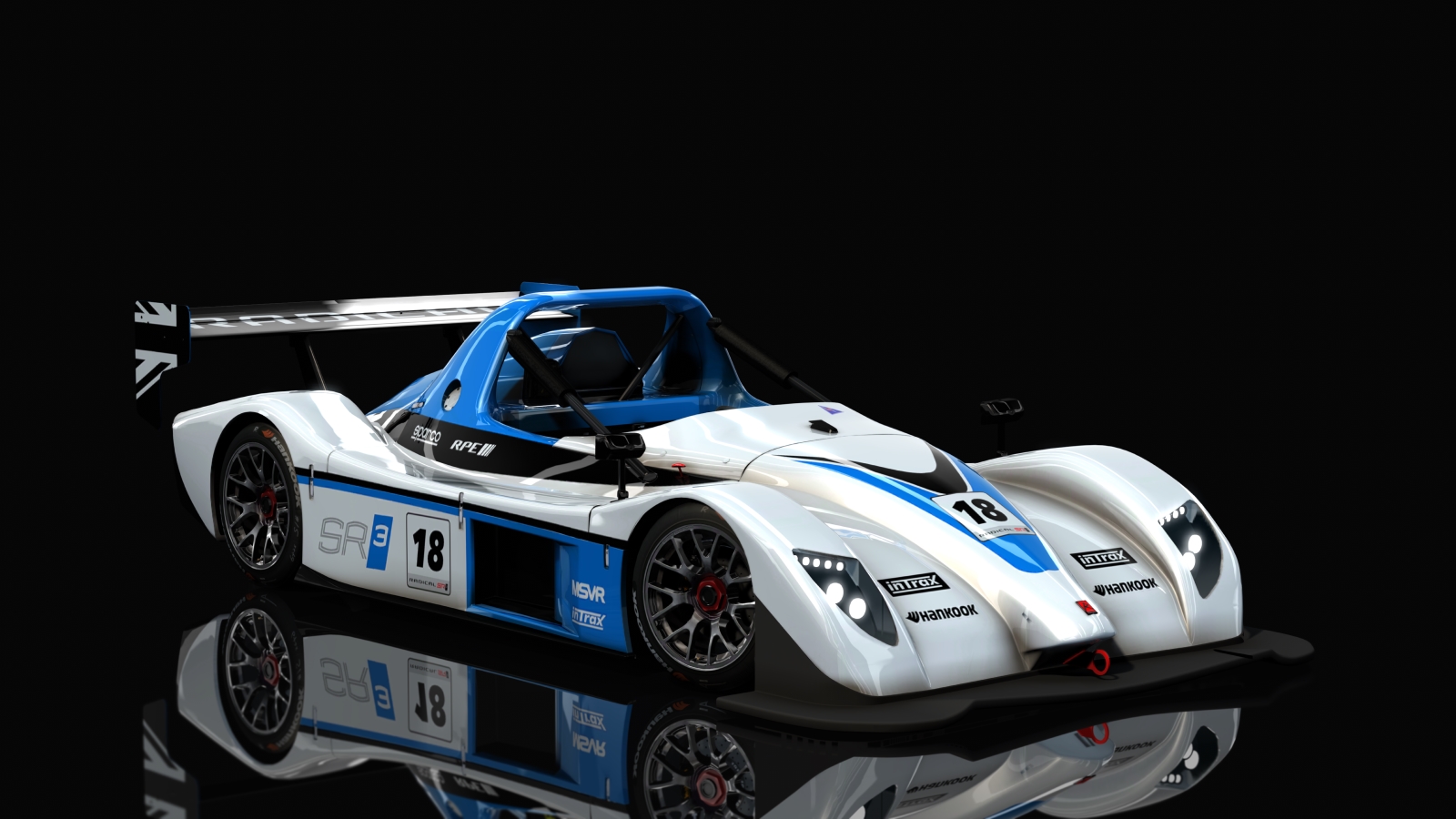 Radical SR3 RHD, skin 18