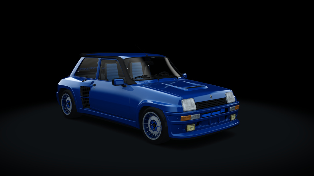 Renault 5 Turbo R (1981), skin 0_bleu