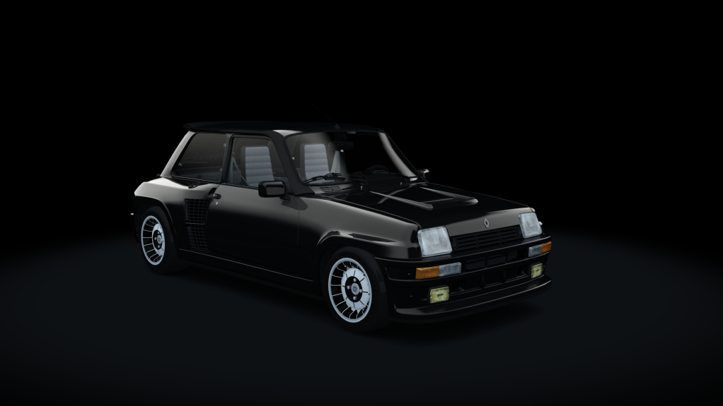 Renault 5 Turbo R (1981), skin 1_ac_black