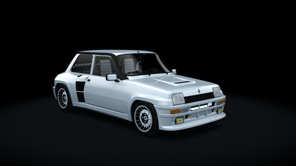 Renault 5 Turbo R (1981), skin 1_ac_white