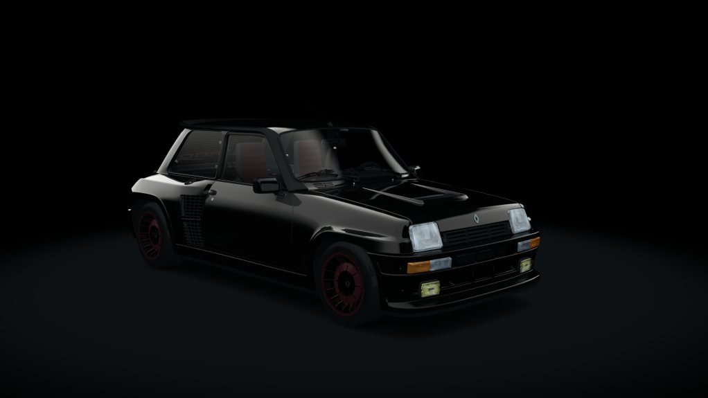 Renault 5 Turbo R (1981), skin 3_noir_ombre