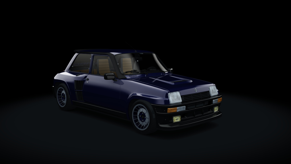 Renault 5 Turbo R (1981), skin bleu_marine