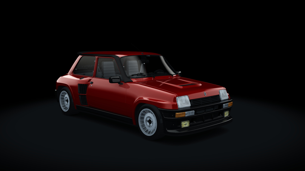 Renault 5 Turbo R (1981), skin rouge_ronce