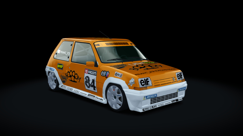 Renault 5 GT Turbo Cup 1985, skin 1