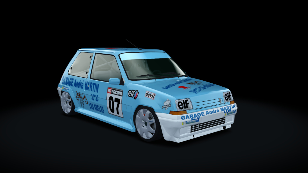 Renault 5 GT Turbo Cup 1985, skin 11