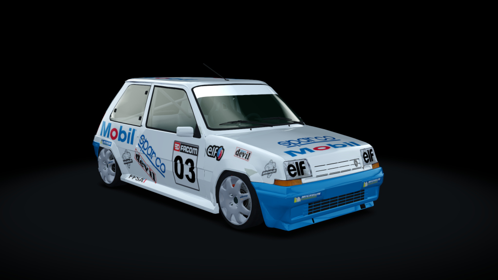 Renault 5 GT Turbo Cup 1985, skin 17