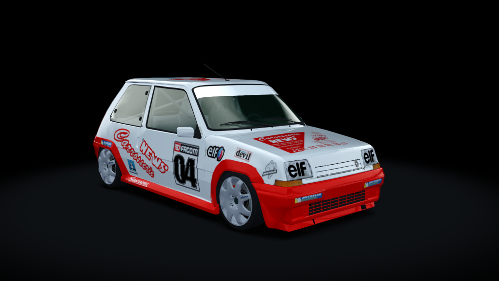 Renault 5 GT Turbo Cup 1985, skin 18