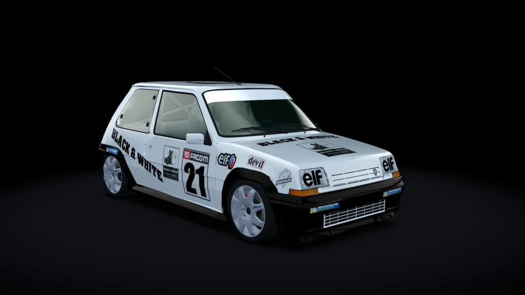 Renault 5 GT Turbo Cup 1985, skin 20