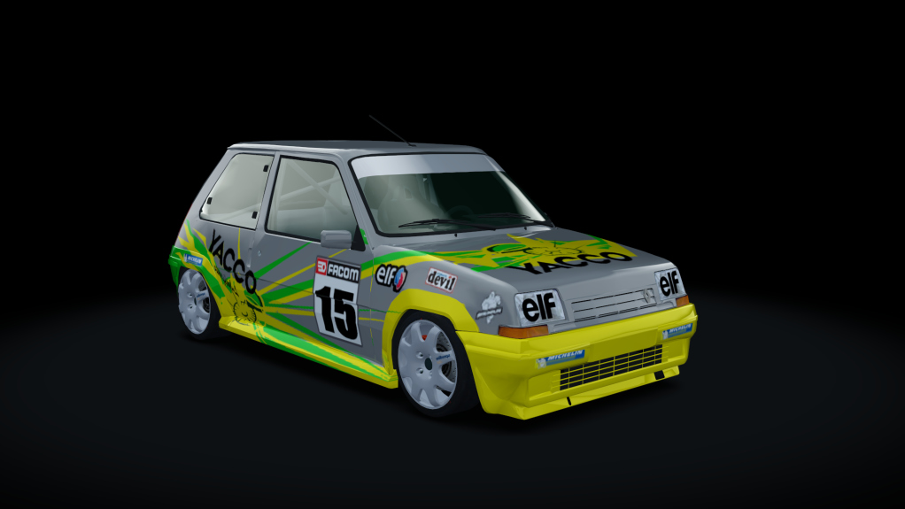 Renault 5 GT Turbo Cup 1985, skin 21