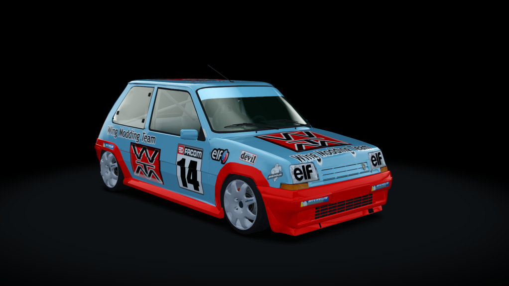 Renault 5 GT Turbo Cup 1985, skin 23