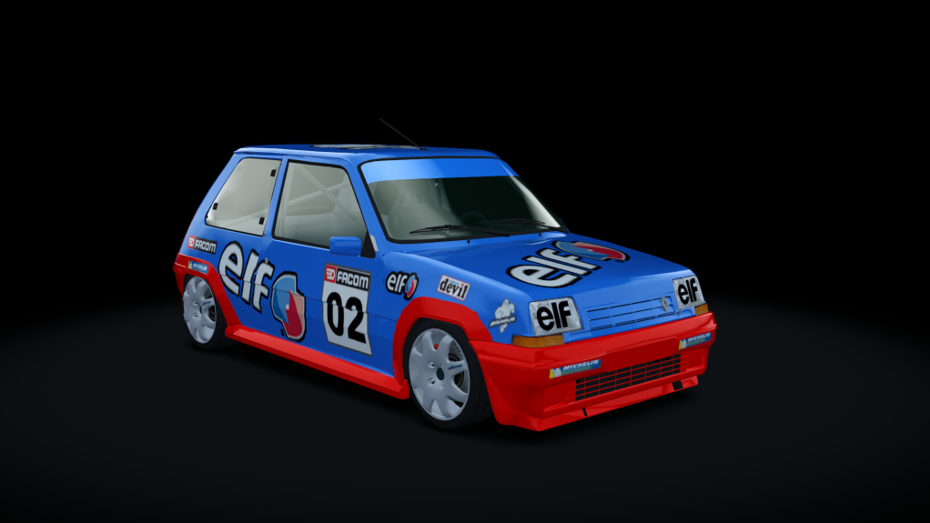 Renault 5 GT Turbo Cup 1985, skin 4