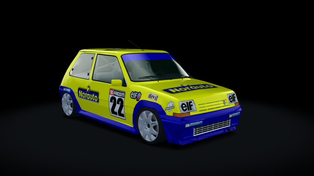 Renault 5 GT Turbo Cup 1985, skin 7