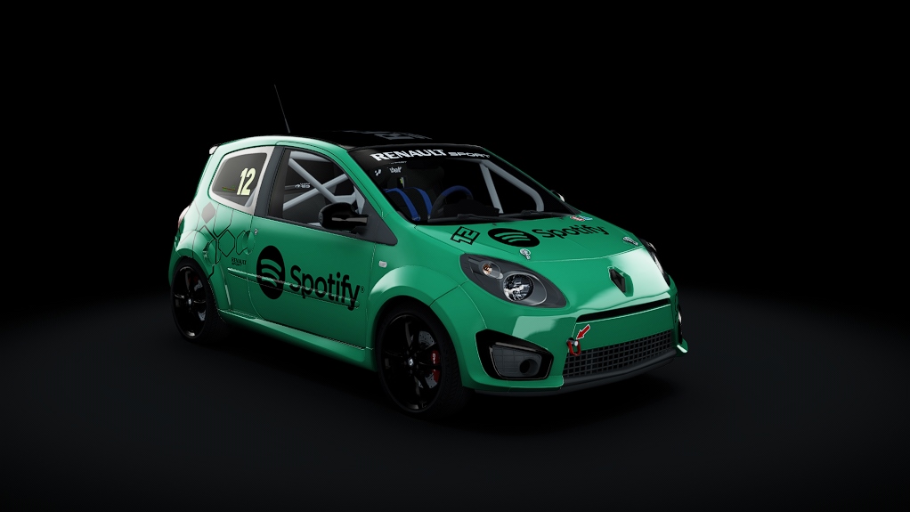 Renault Twingo RS Twincup'2, skin spotify