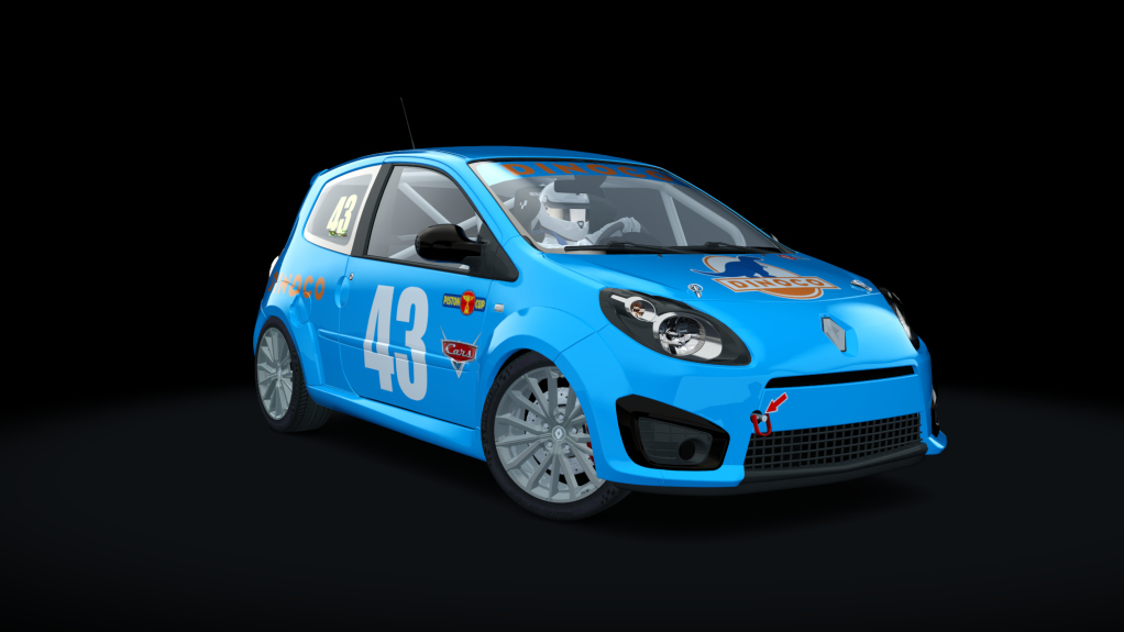 Renault Twingo RS Twincup'2 EVO, skin Dinoco