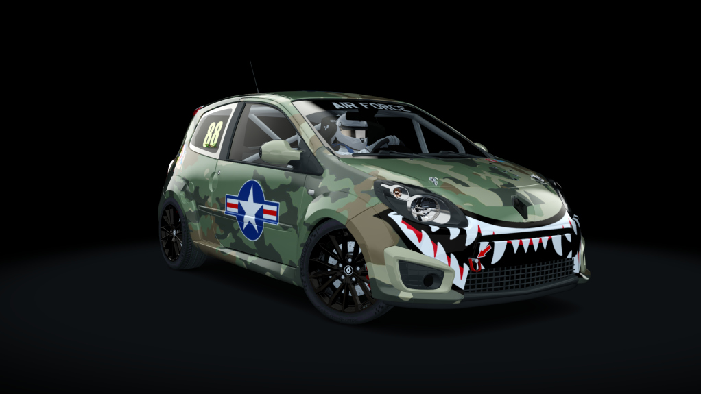 Renault Twingo RS Twincup'2 EVO, skin army