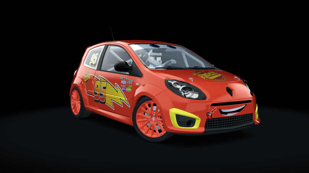 Renault Twingo RS Twincup'2 EVO, skin mcqueen