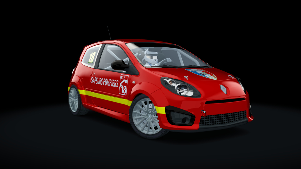 Renault Twingo RS Twincup'2 EVO, skin pompier