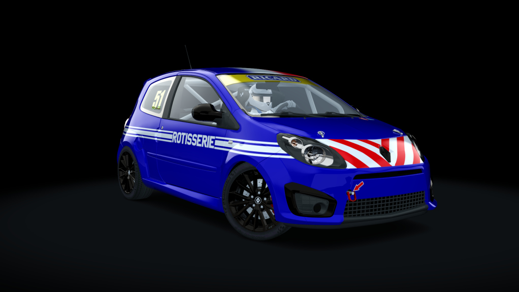 Renault Twingo RS Twincup'2 EVO, skin rotisserie