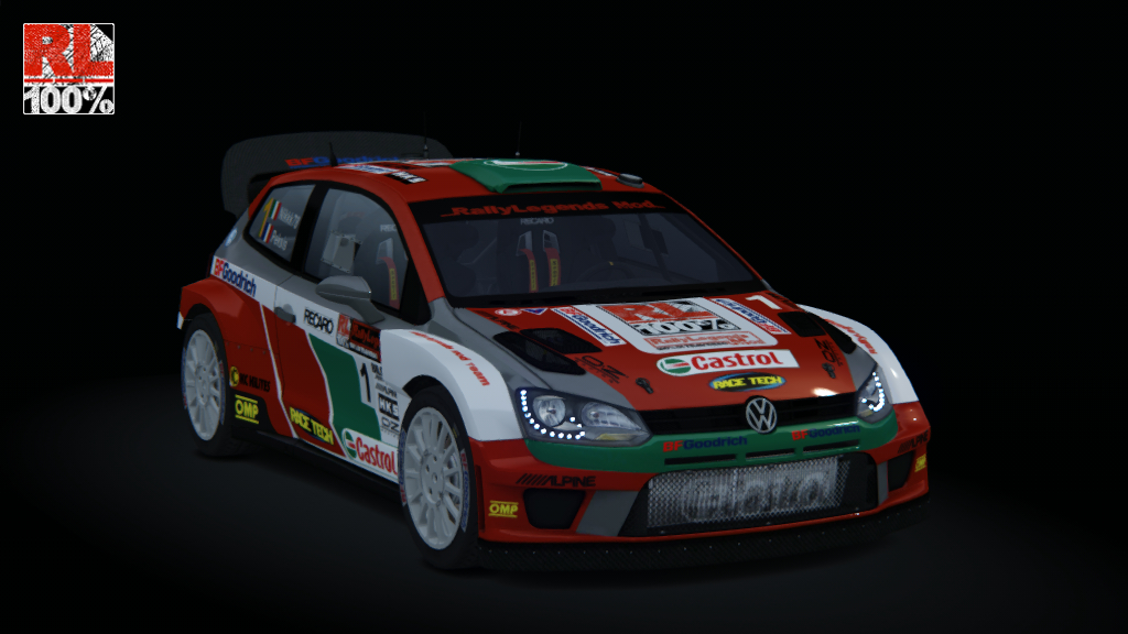 RL Volkswagen Polo WRC 2015, skin RallyLegends_Team