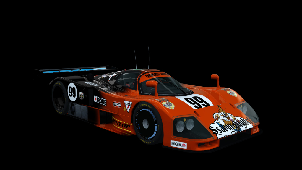 C1 Mazda 787B, skin 99_debilos_rider