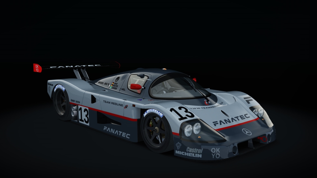 Mercedes-Benz C9 BOP, skin 06_team_redline_classic