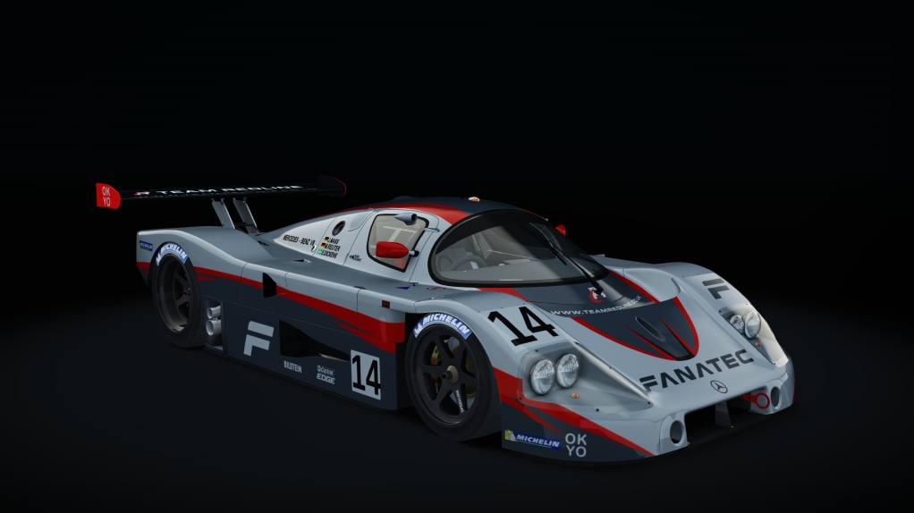 Mercedes-Benz C9 BOP, skin 08_team_redline_red