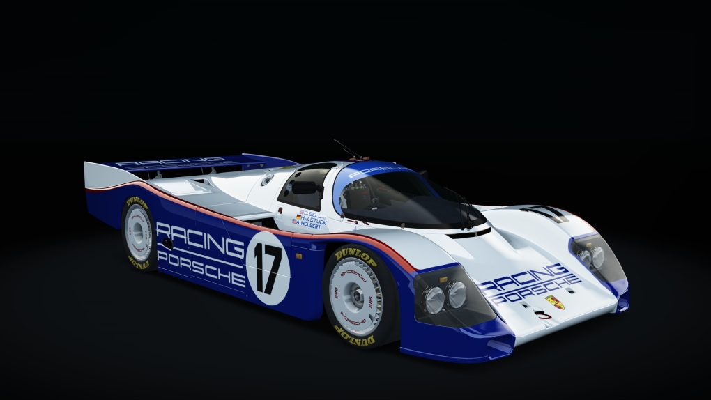 C2 Porsche 962C Long Tail, skin 00_racing_17_87