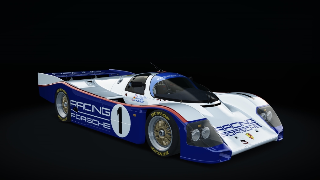 C2 Porsche 962C Long Tail, skin 02_racing_1_87