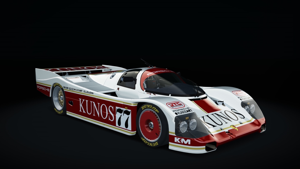 C2 Porsche 962C Long Tail, skin 09_racing_77