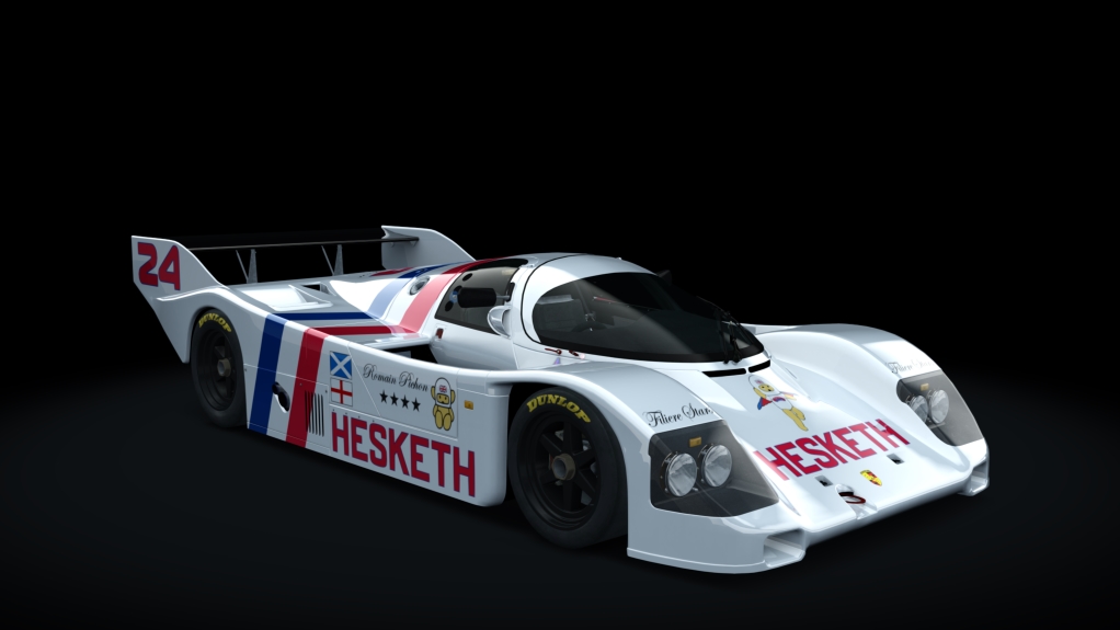 C1 Porsche 962C Short Tail, skin 24_hesketh