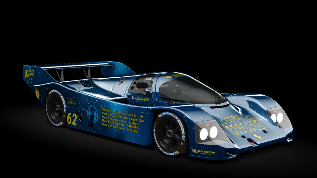 C1 Porsche 962C Short Tail, skin 62_afflygem_garfield_2_4SPA