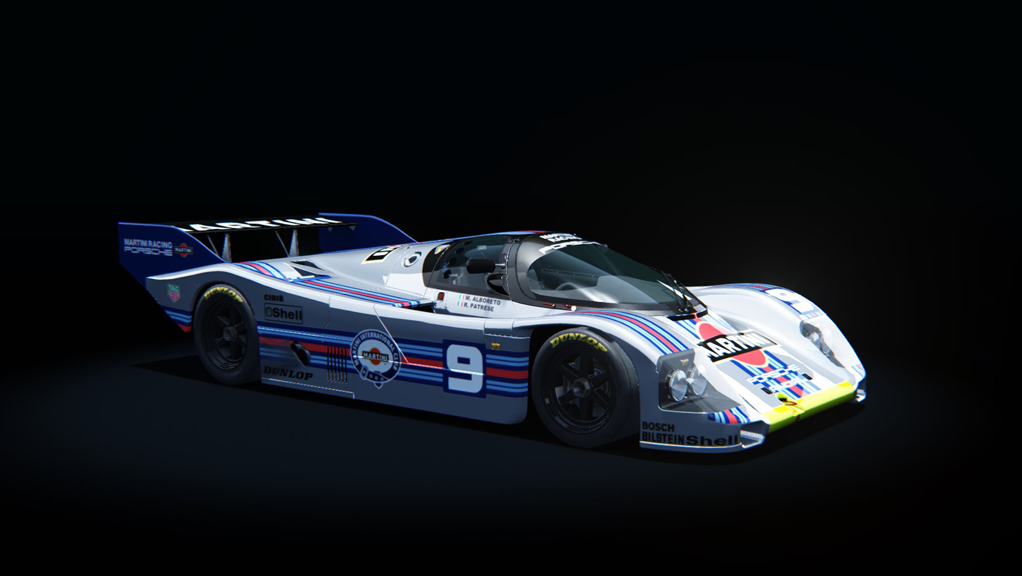 C1 Porsche 962C Short Tail, skin Martini_Racing_9