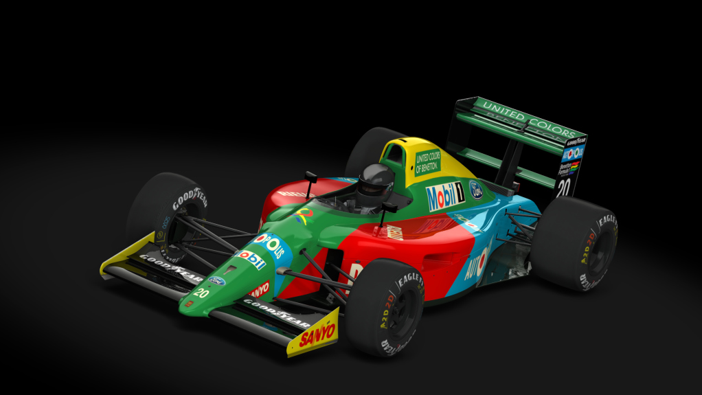 Formula RSS 1990 V12, skin 19_benetton